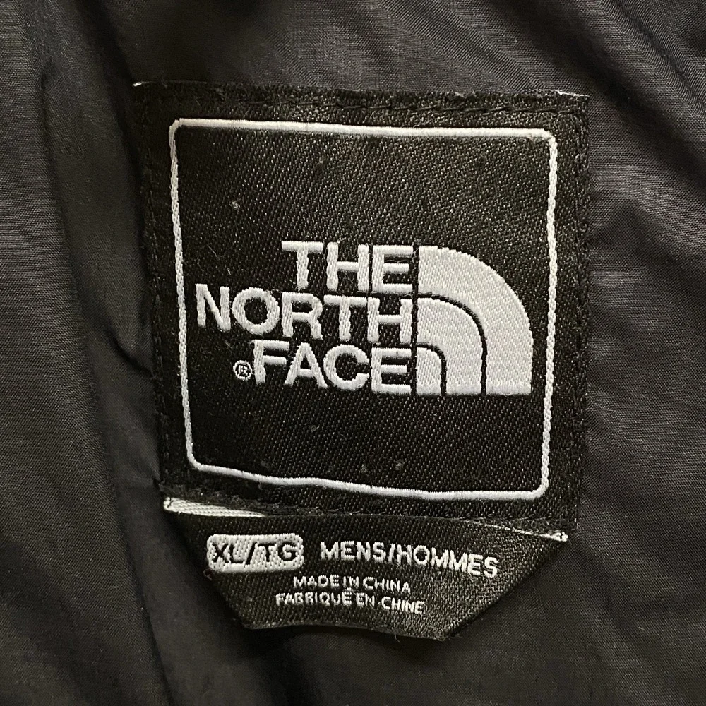 The North Face Vest Black Puffer 550‎ Goose Down Men's XL Packable Hiking Travel